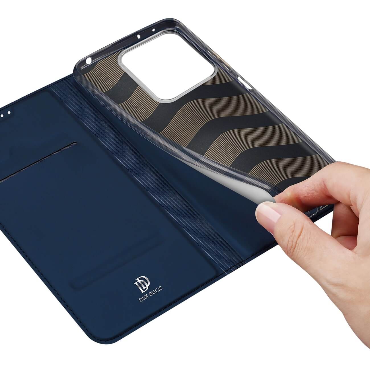 Dux Ducis Xiaomi Redmi Note 13 5G Flip Stand Case Θήκη Βιβλίο - Blue