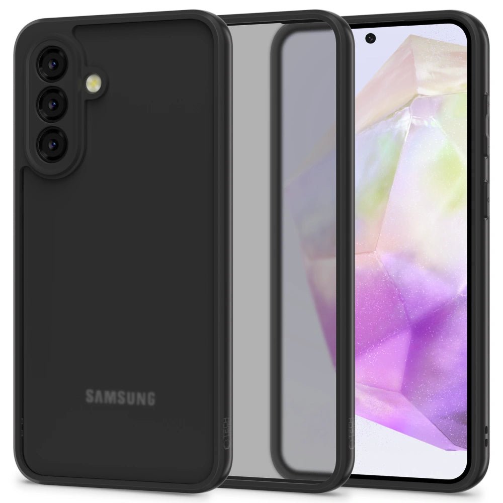Tech - Protect Samsung Galaxy A36 5G MagMat Σκληρή Θήκη με Πλαίσιο Σιλικόνης - Matte Black