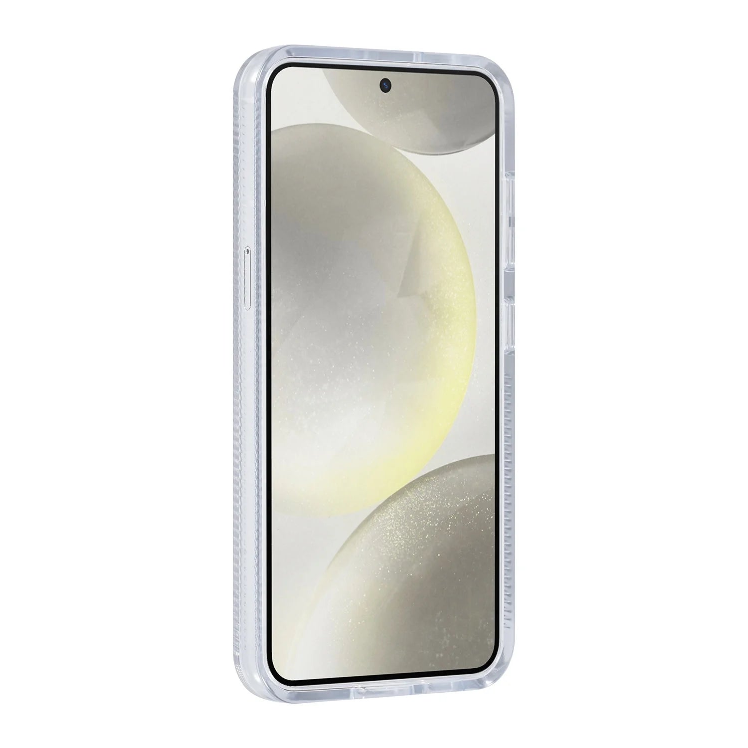 Tuniq Samsung Galaxy S24 - Σκληρή Θήκη με Πλαίσιο Σιλικόνης - White