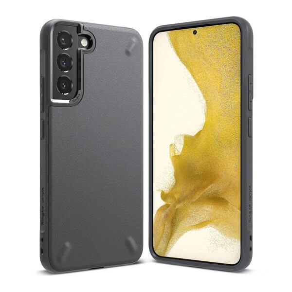 Ringke Samsung Galaxy S22 Onyx Durable TPU Case Θήκη Σιλικόνης - Grey