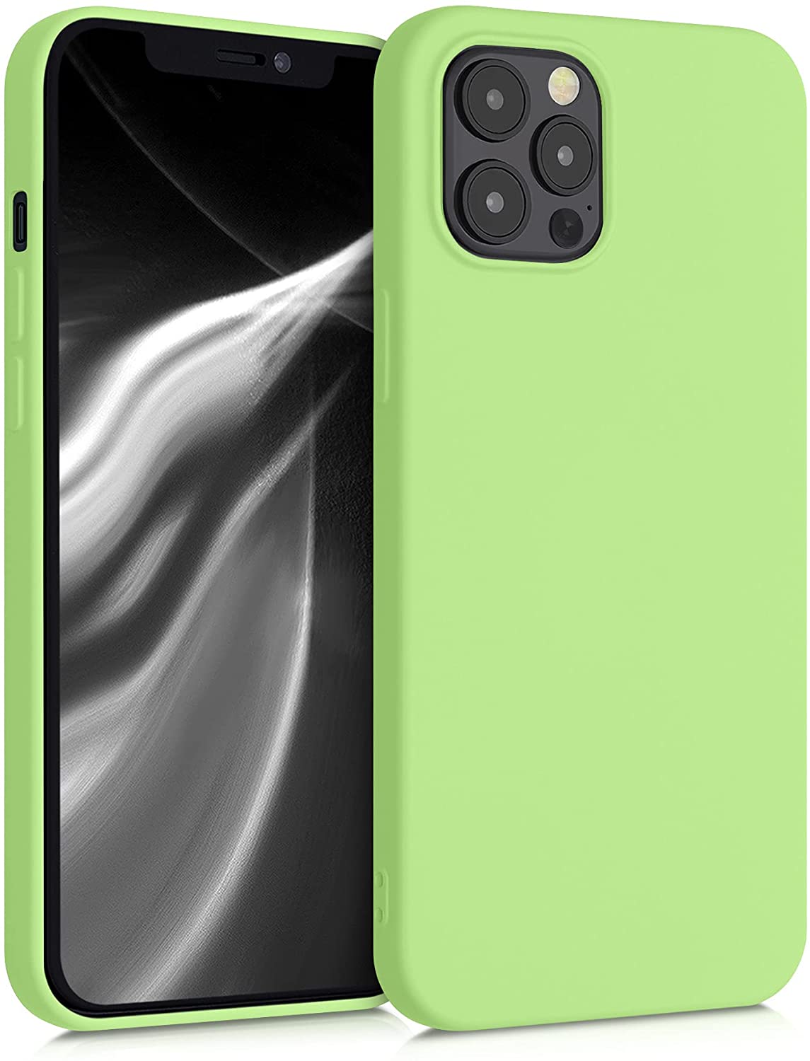 KW iPhone 12 Pro Max Θήκη Σιλικόνης Rubberized TPU - Tomatillo - 52714.214