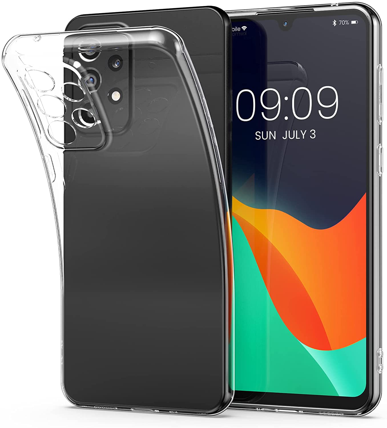KW Samsung Galaxy A33 5G Θήκη Σιλικόνης TPU - Διάφανη - 58328.03