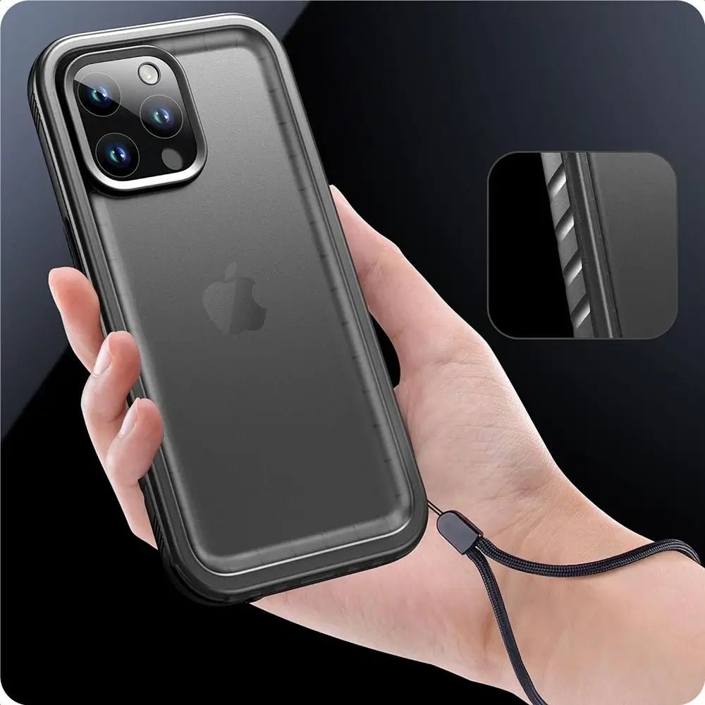 Tech - Protect iPhone 15 Shellbox IP68 Αδιάβροχη Σκληρή Θήκη - Black