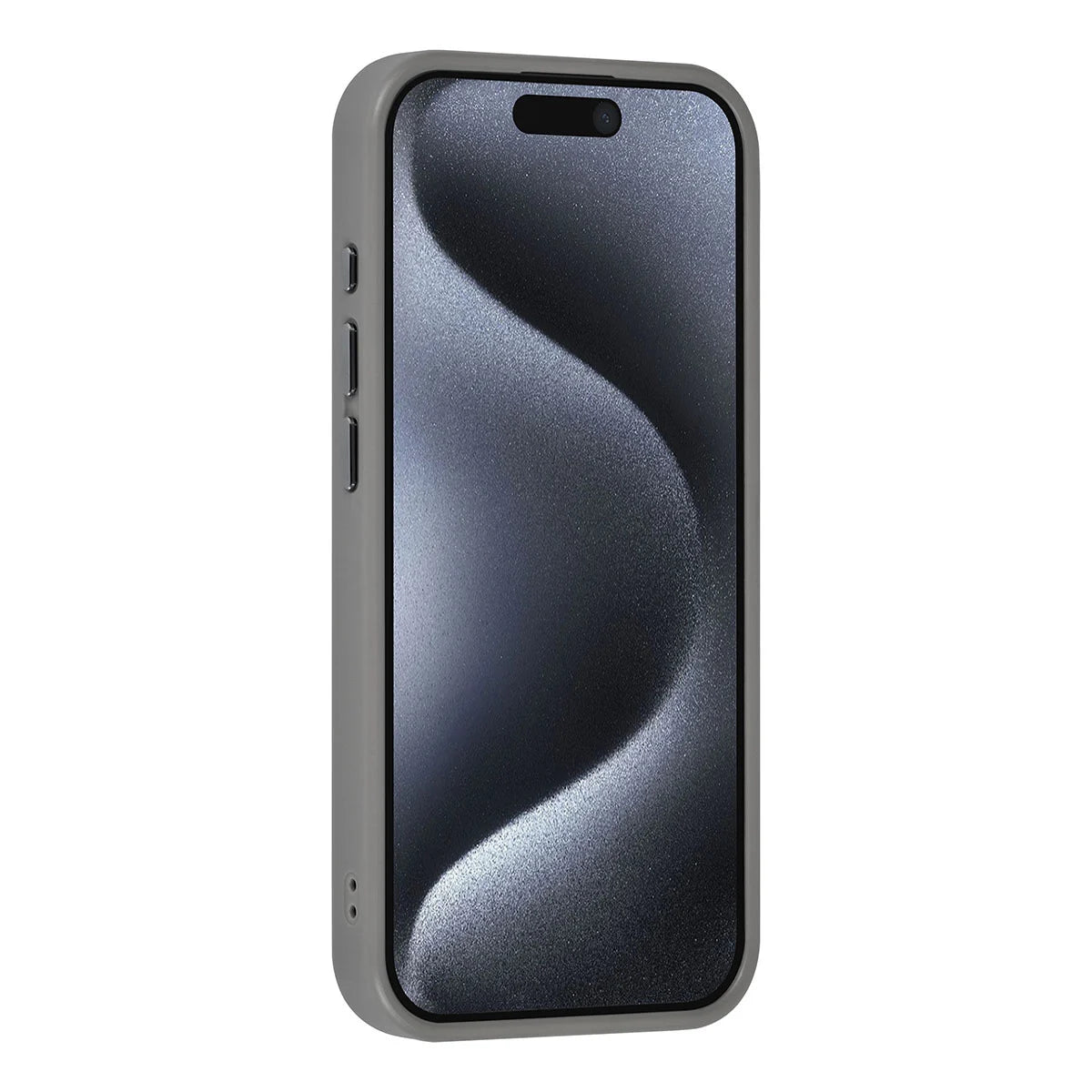 Tuniq iPhone 15 Pro - Σκληρή Θήκη με Πλαίσιο Σιλικόνης - Γκρι / Διάφανο