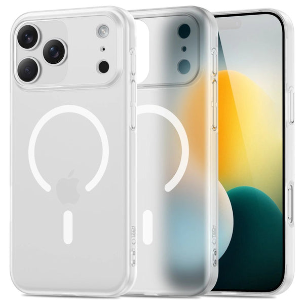 Tech - Protect iPhone 17 Pro MagSlim - Σκληρή Θήκη με MagSafe - Matte / White