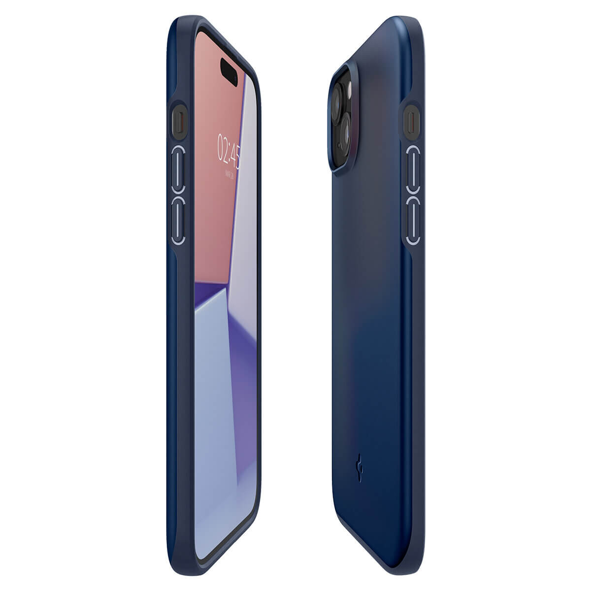 Spigen iPhone 15 Thin Fit Σκληρή Θήκη - Navy Blue