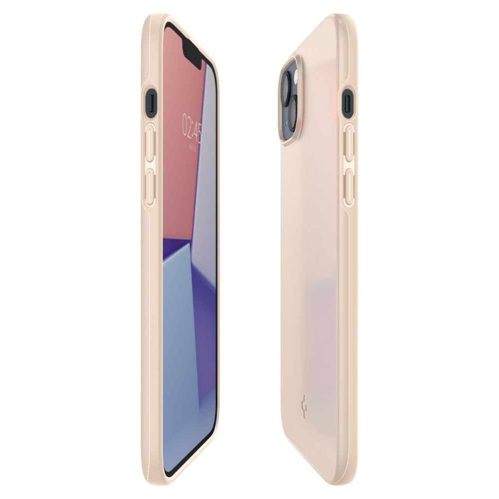 Spigen iPhone 14 Plus / iPhone 15 Plus Thin Fit Σκληρή Θήκη - Sand Beige