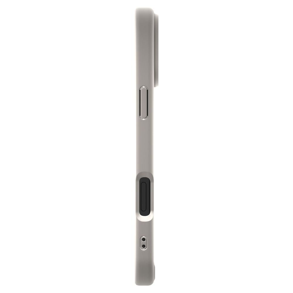 Spigen iPhone 16 Pro Max Ultra Hybrid Σκληρή Θήκη με Πλαίσιο Σιλικόνης - Natural Titanium