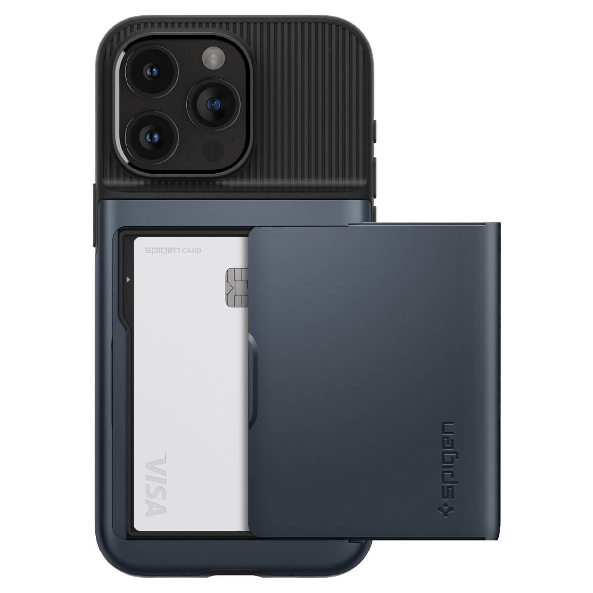 Spigen iPhone 15 Pro Max Slim Armor CS Σκληρή Θήκη - Blue