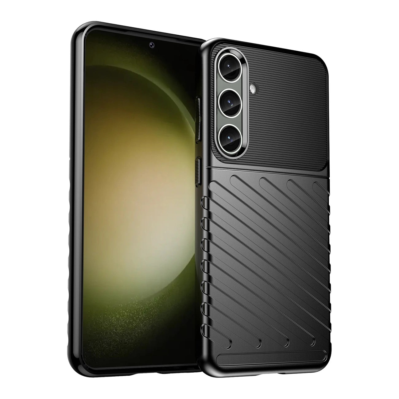 OEM Samsung Galaxy S24+ Θήκη Thunder Tough Rugged Armor - Black