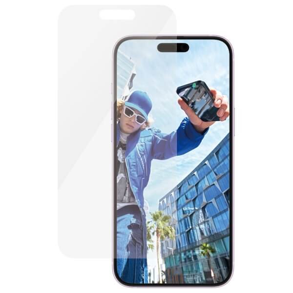 PanzerGlass iPhone 16 Plus Classic Fit Αντιχαρακτικό Γυαλί Οθόνης - Διάφανο