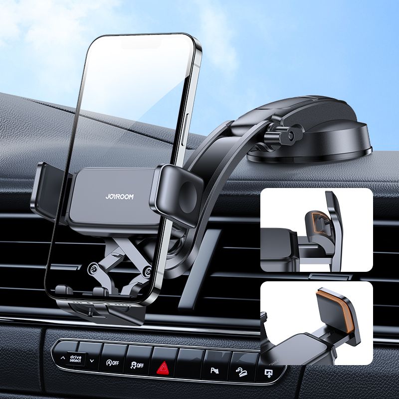 Joyroom Dash and Windshield Car Mount Βάση Αυτοκινήτου για το Ταμπλό - Black - JR - ZS283