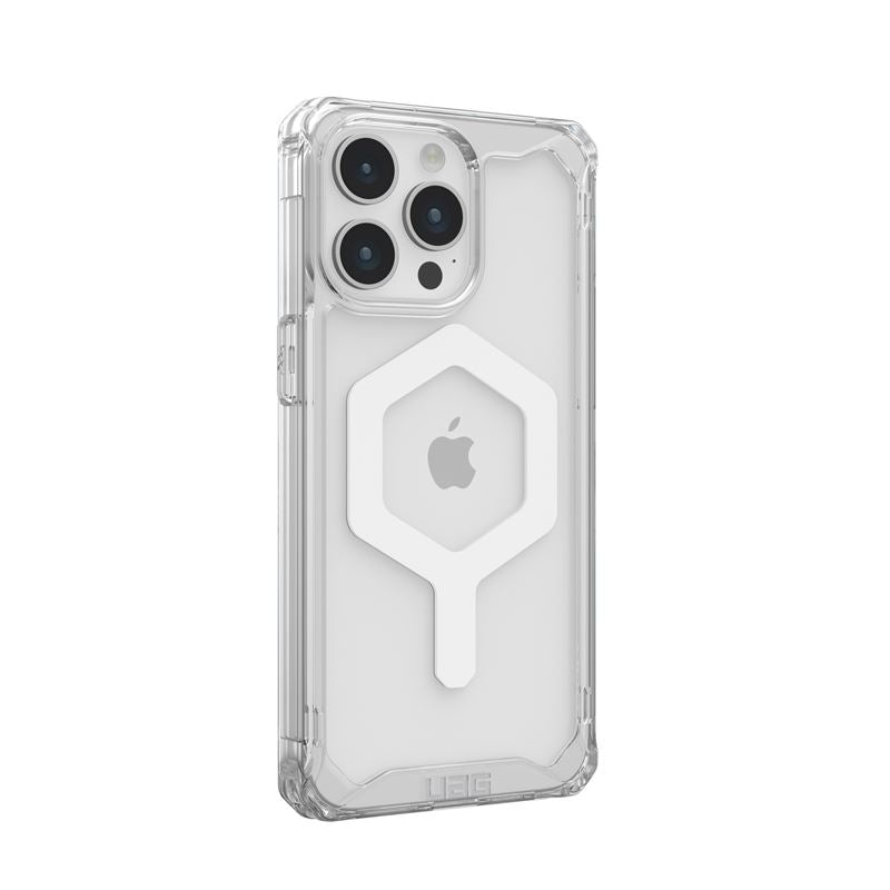 UAG iPhone 15 Pro Max Plyo Series Θήκη Υψηλής Προστασίας με MagSafe - Ice / White - Διάφανη