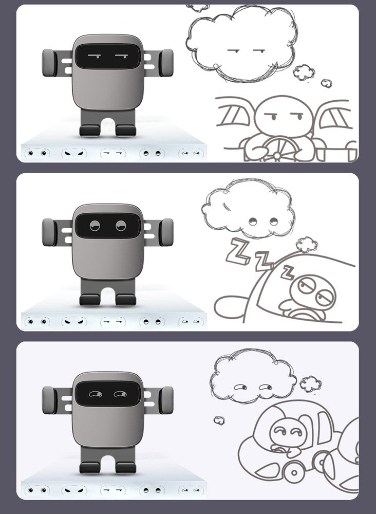 Baseus Cube Gravity Car Air Vent Mobile Holder - Universal Βάση Αυτοκινήτου Αεραγωγού - Black - SUYL - FK01