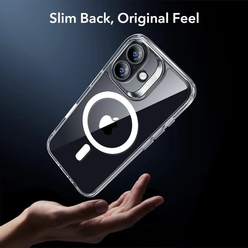 ESR iPhone 17 - Σετ με Classic Hybrid MagSafe Σκληρή Θήκη με Πλαίσιο Σιλικόνης και Αντιχαρακτικό Γυαλί Οθόνης - Διάφανη