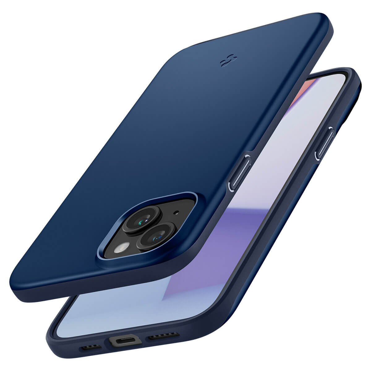 Spigen iPhone 15 Plus Thin Fit Σκληρή Θήκη - Navy Blue