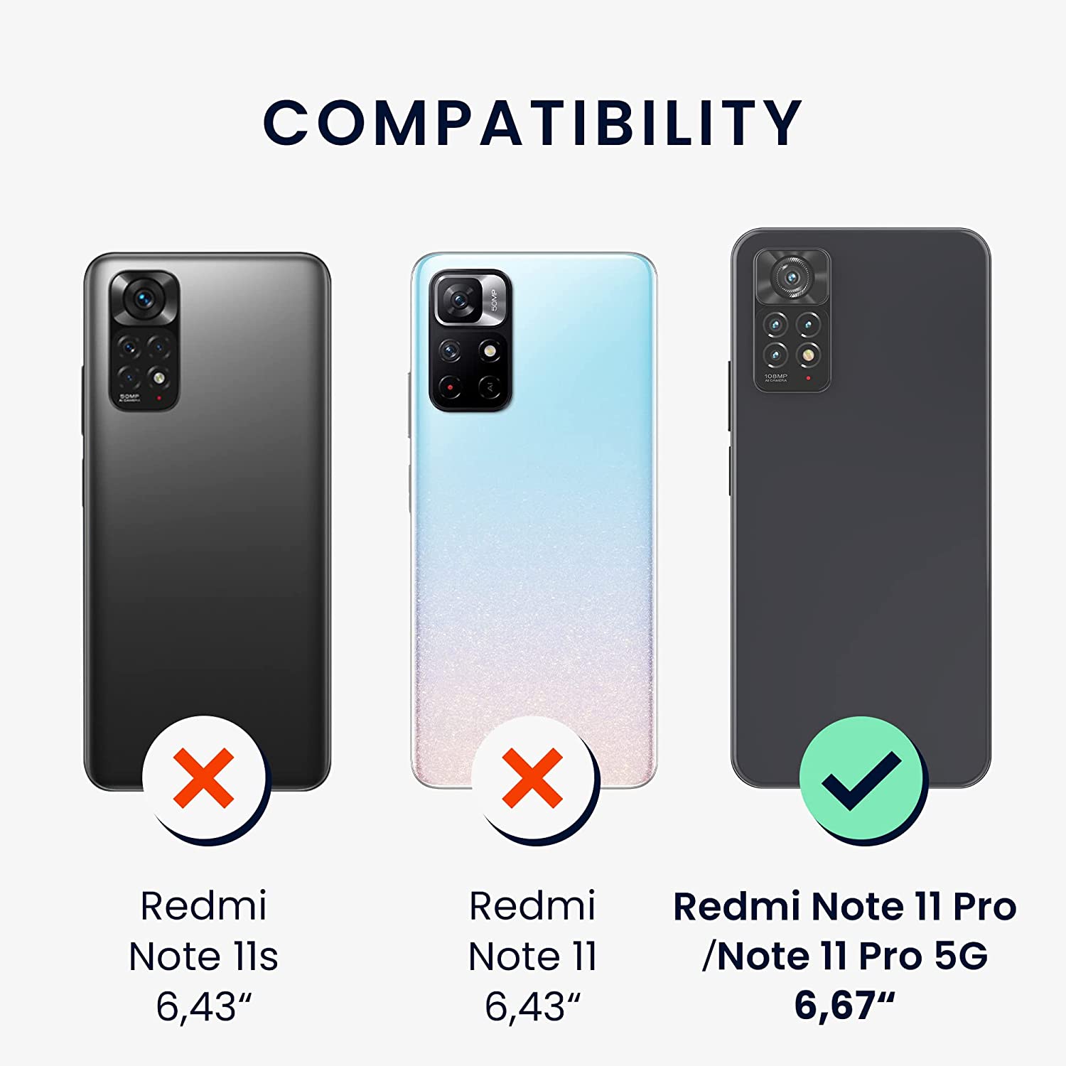 KW Xiaomi Redmi Note 11 Pro / Note 11 Pro 5G Θήκη Σιλικόνης Rubberized TPU - Blue Green - 57373.171