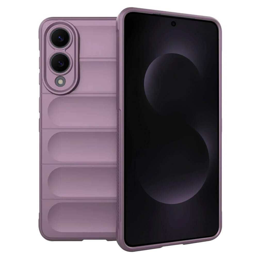 Techsuit Samsung Galaxy S25 Edge Magic Shield Θήκη Σιλικόνης TPU - Purple