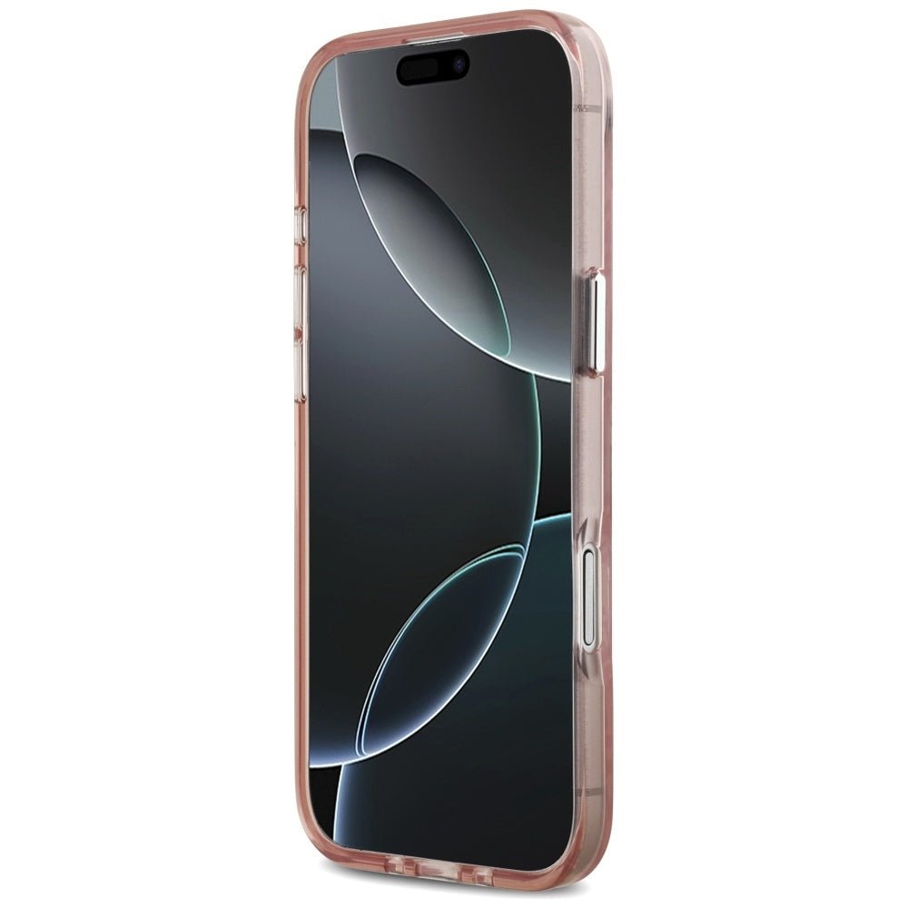 Karl Lagerfeld iPhone Air - IML Choupette Head Logo MagSafe - Σκληρή Θήκη με Πλαίσιο Σιλικόνης - Pink - KLHMP17MHMKBCHOP