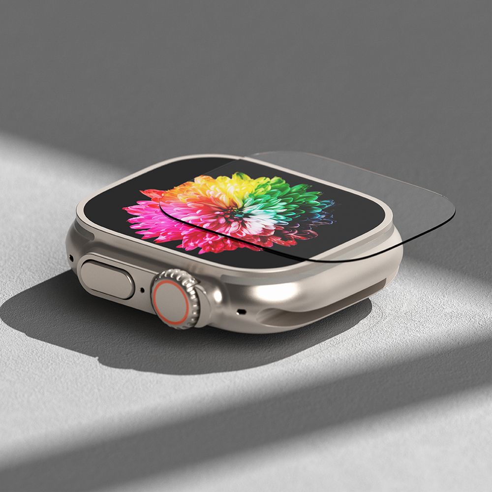 Ringke Προστασία Οθόνης Apple Watch Ultra (1/2/3) - 49mm - ID FC 0.3mm - 2.5D 9H Screen Αντιχαρακτικό Γυαλί Οθόνης - 4 Τεμάχια - Διάφανο