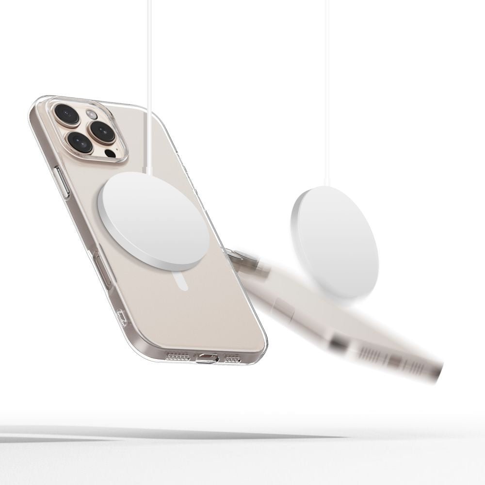 Tech - Protect iPhone 16 Pro Flexair Θήκη Σιλικόνης TPU με MagSafe - Διάφανη