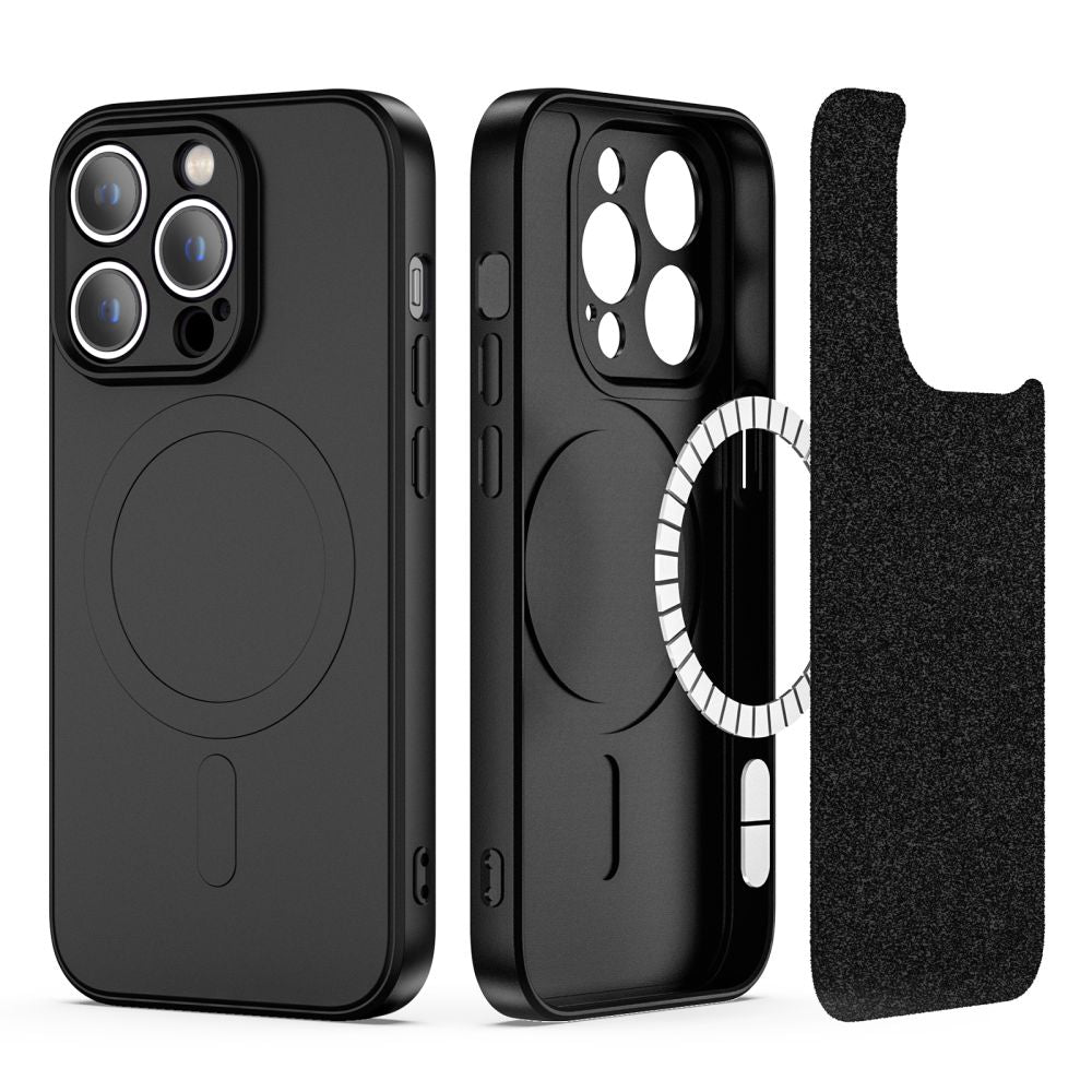 Tech - Protect iPhone 14 Pro Icon Magsafe Θήκη Σιλικόνης TPU - Black