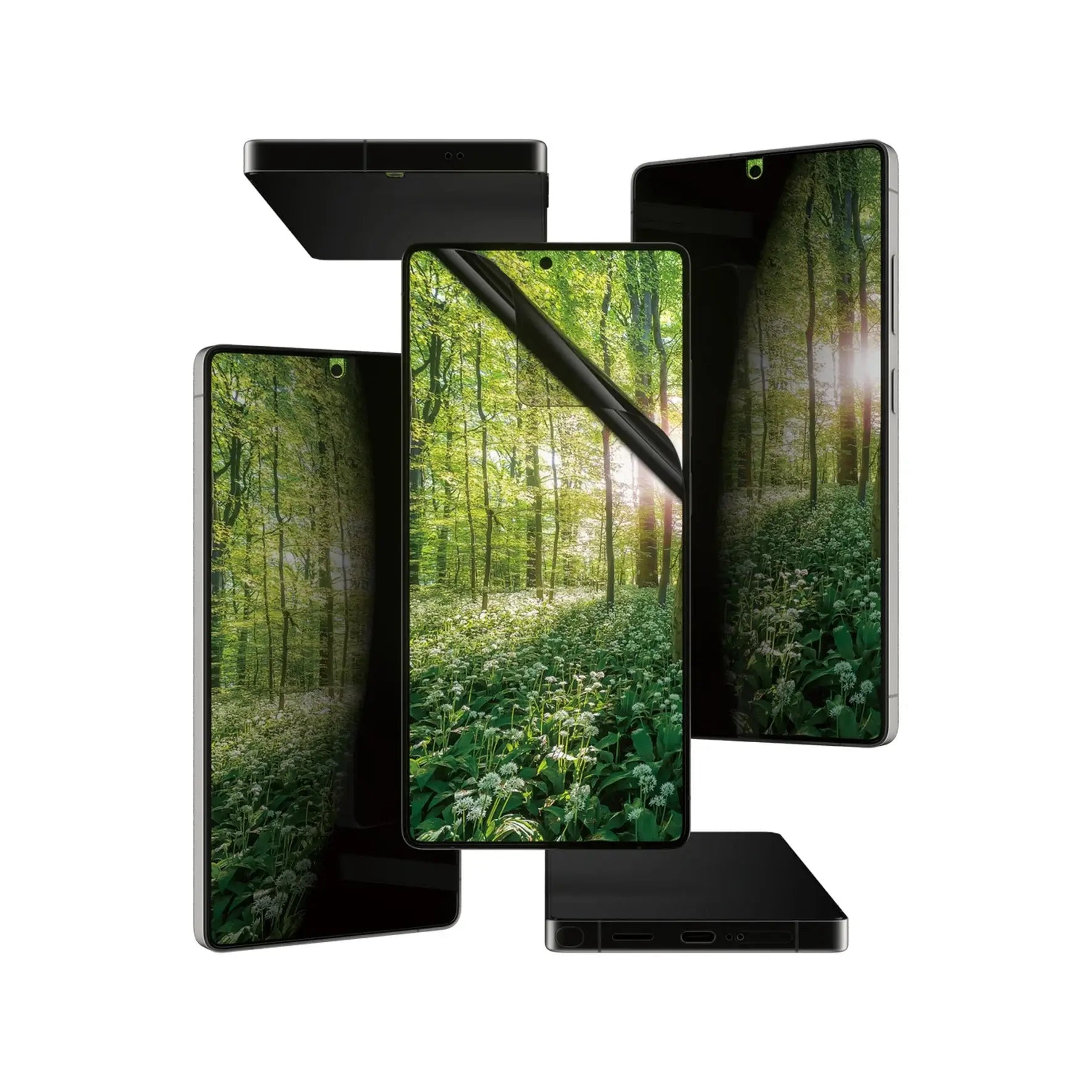 PanzerGlass Samsung Galaxy S25 Ultra Eco Matrix Ultra - Wide Fit Privacy Προστατευτική Mεμβράνη Οθόνης - Διάφανη / Black