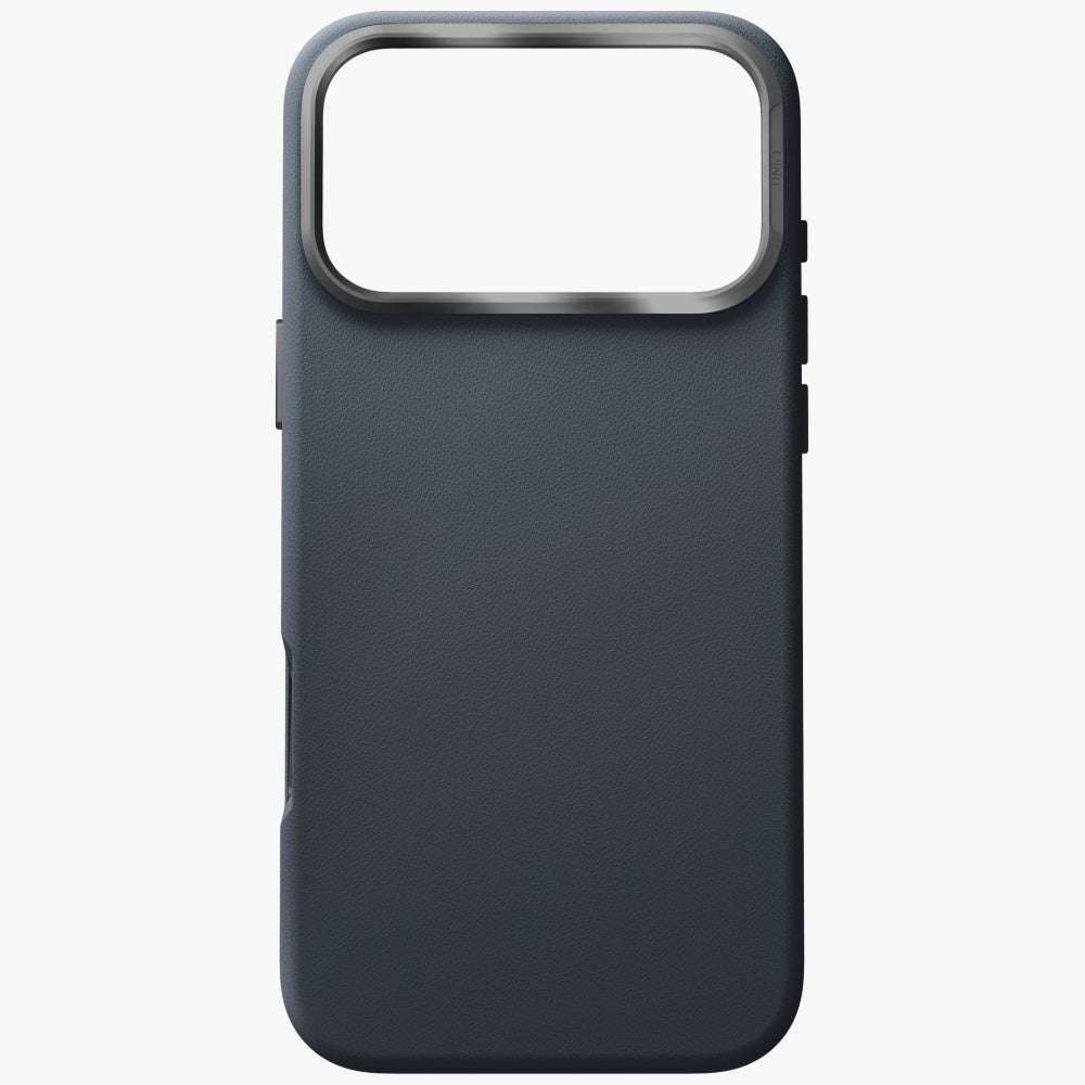 Uniq iPhone 17 Pro Max - Lyden MagClick - Σκληρή Θήκη με Επένδυση Συνθετικού Δέρματος και MagSafe - Blue