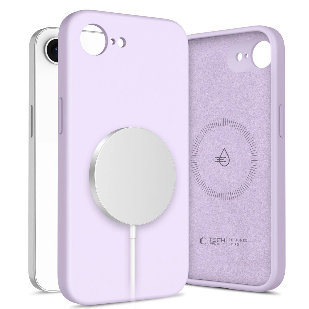 Tech - Protect iPhone 16e Liquid Silicone MagSafe Θήκη Σιλικόνης - Mauve