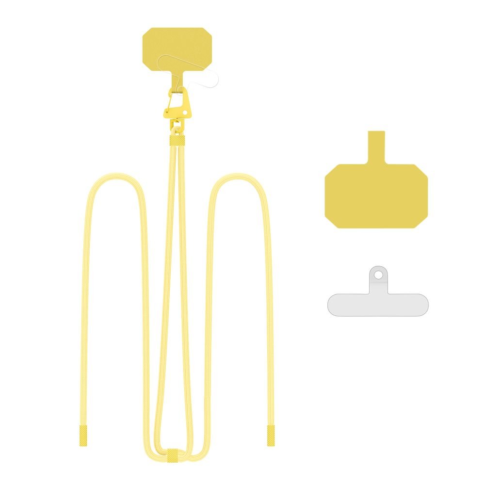 Tech - Protect C5S Rope CrossBody Strap - Universal Λουράκι για Θήκη Κινητού - Lemon