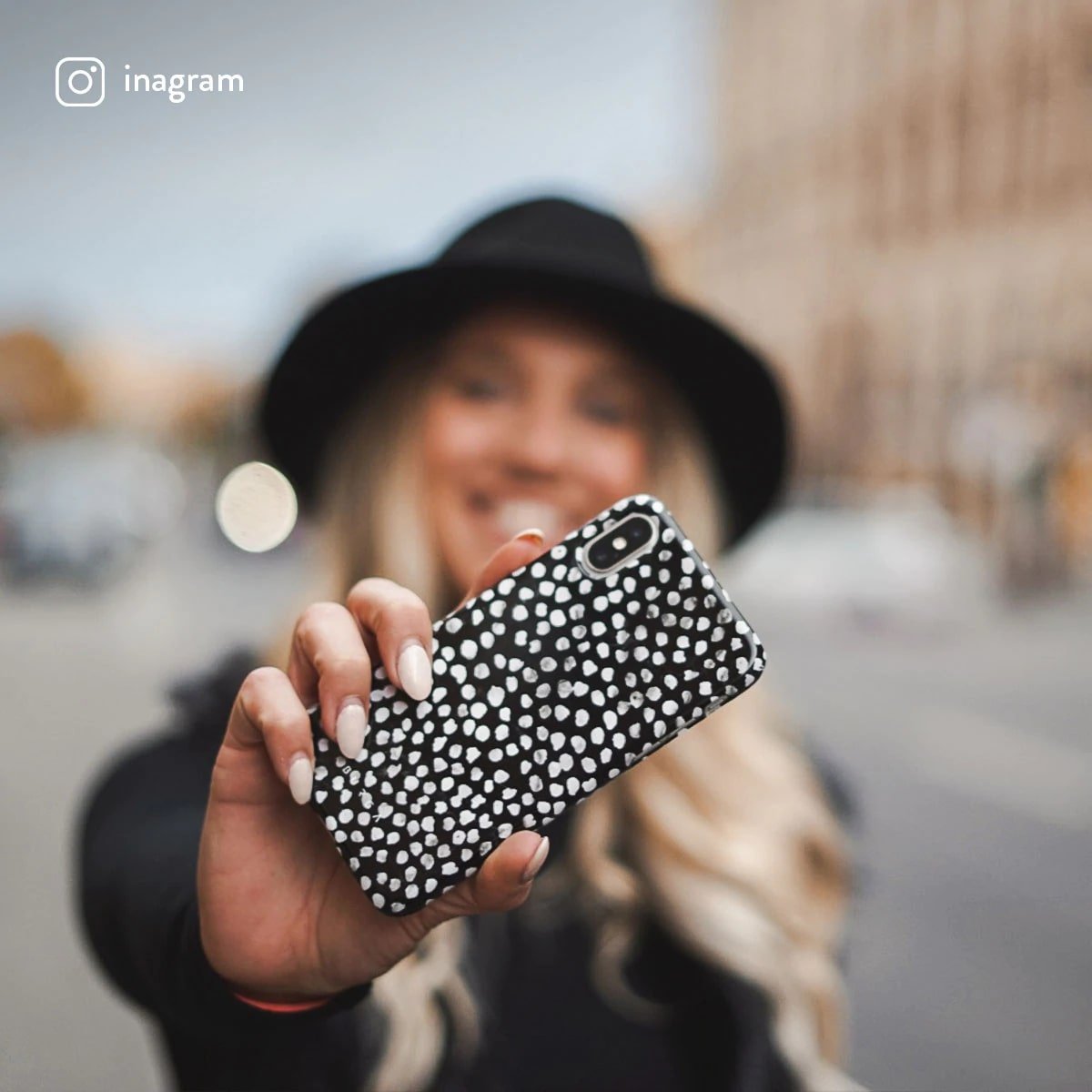 Burga iPhone 12 / 12 Pro Fashion Tough Σκληρή Θήκη - Night Sky