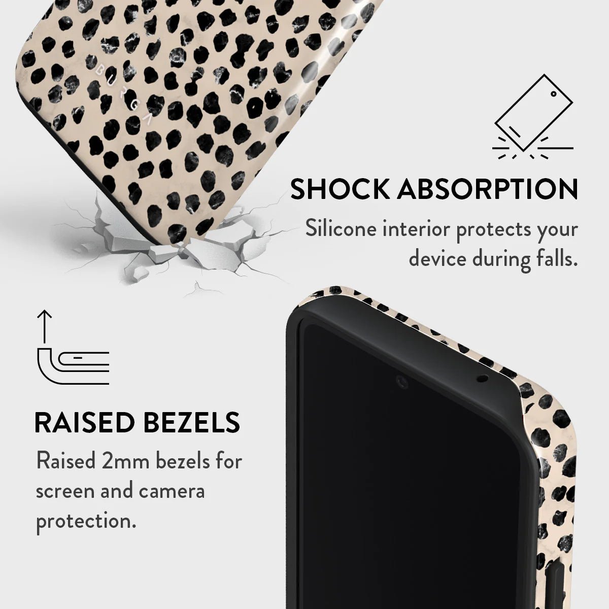 Burga Samsung Galaxy A55 5G Fashion Tough Σκληρή Θήκη - Almond Latte