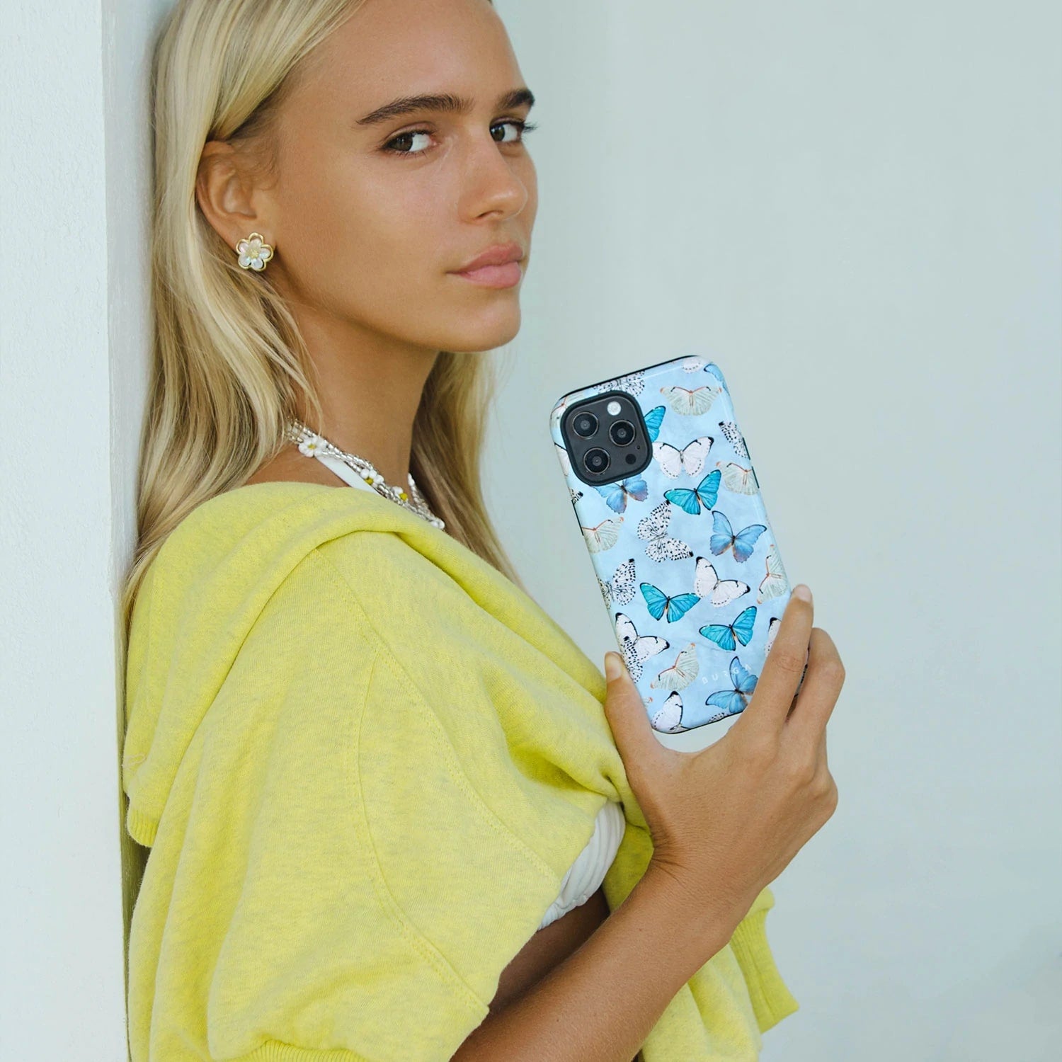Burga Samsung Galaxy S22 Plus Fashion Tough Σκληρή Θήκη - Give Me Butterflies