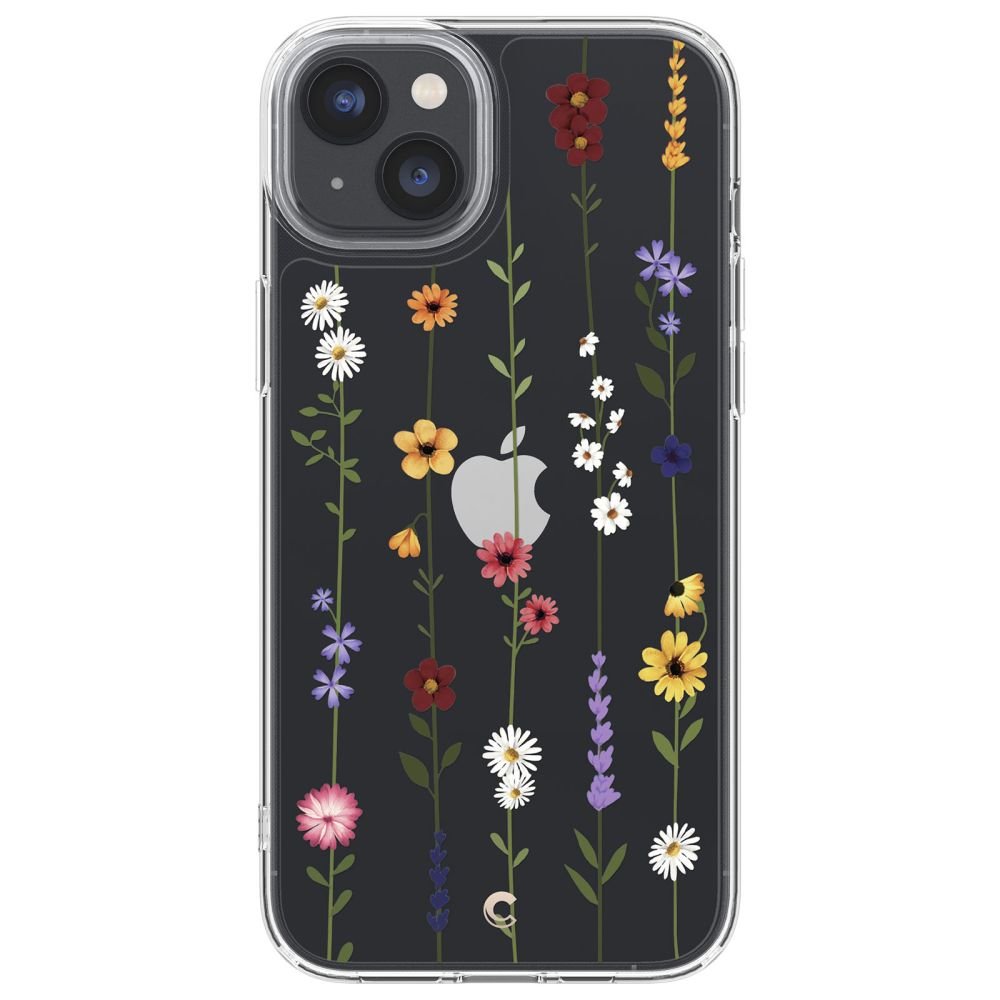 Spigen Cyrill iPhone 14 Plus / iPhone 15 Plus Cecile Σκληρή Θήκη με Πλαίσιο Σιλικόνης - Flower Garden