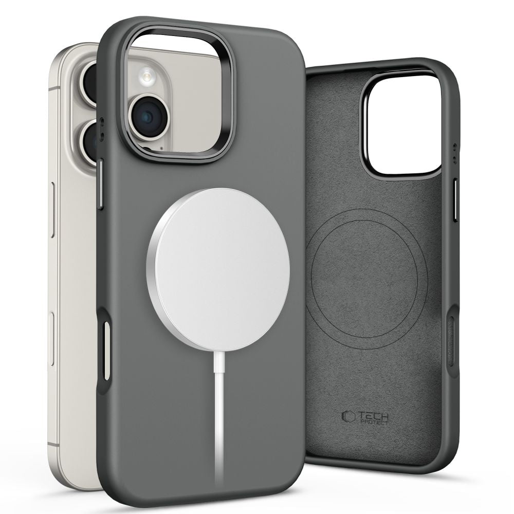 Tech - Protect iPhone 16 Pro Max Silicone Pure Θήκη Σιλικόνης TPU με MagSafe - Clay