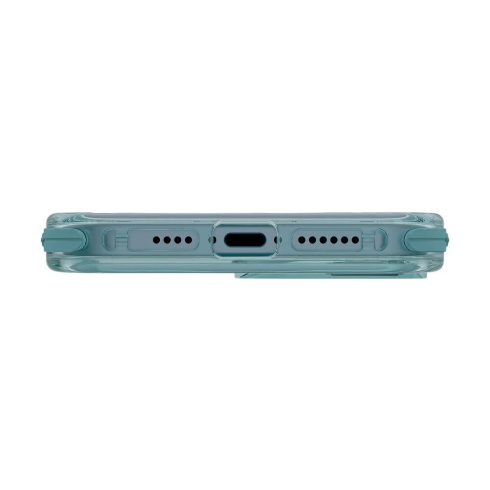 Uniq iPhone 16 Combat Magclick Σκληρή Θήκη με Πλαίσιο Σιλικόνης και MagSafe - Teal Green