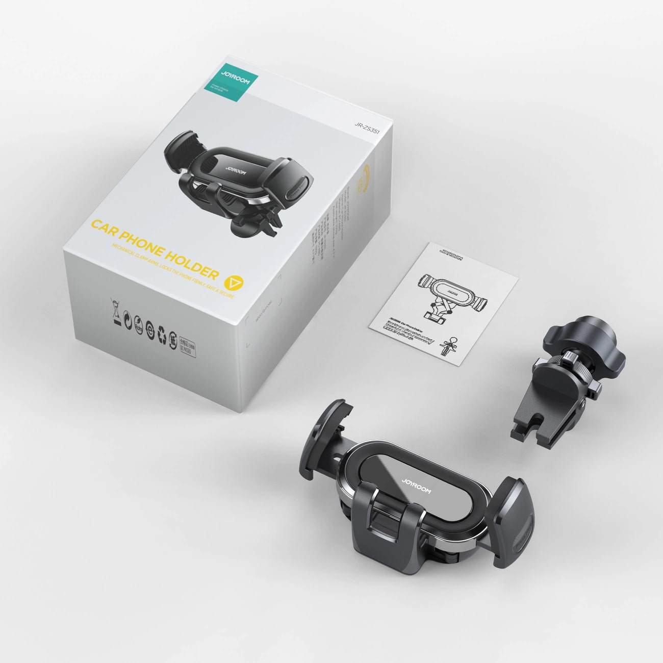 Joyroom Universal Βάση Αυτοκινήτου Αεραγωγού - Silver - JR - ZS351