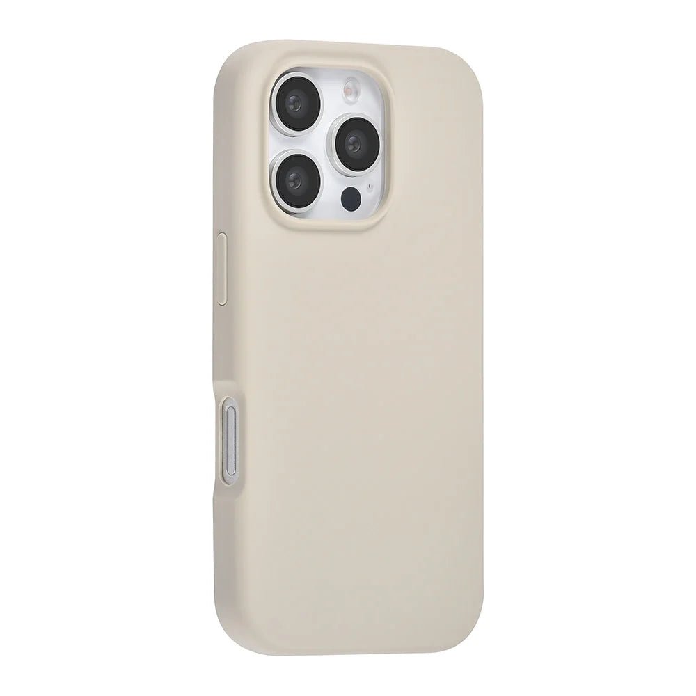 Tuniq iPhone 16 Pro Premium Liquid Silicone Θήκη Σιλικόνης - Grey