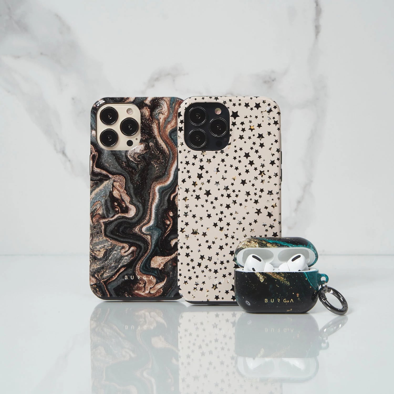 Burga iPhone 13 Pro Fashion Tough Σκληρή Θήκη - Enchanted Mirror