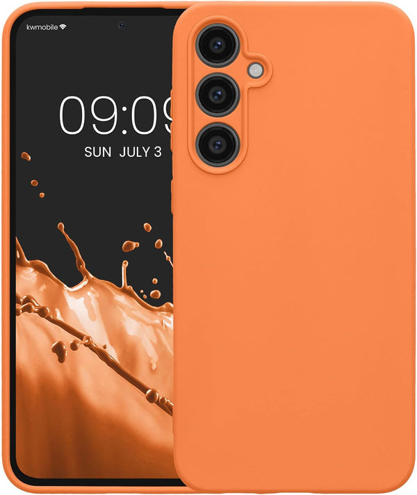 KW Samsung Galaxy S23 FE Θήκη Σιλικόνης TPU - Fruity Orange - KWM000021LO005C
