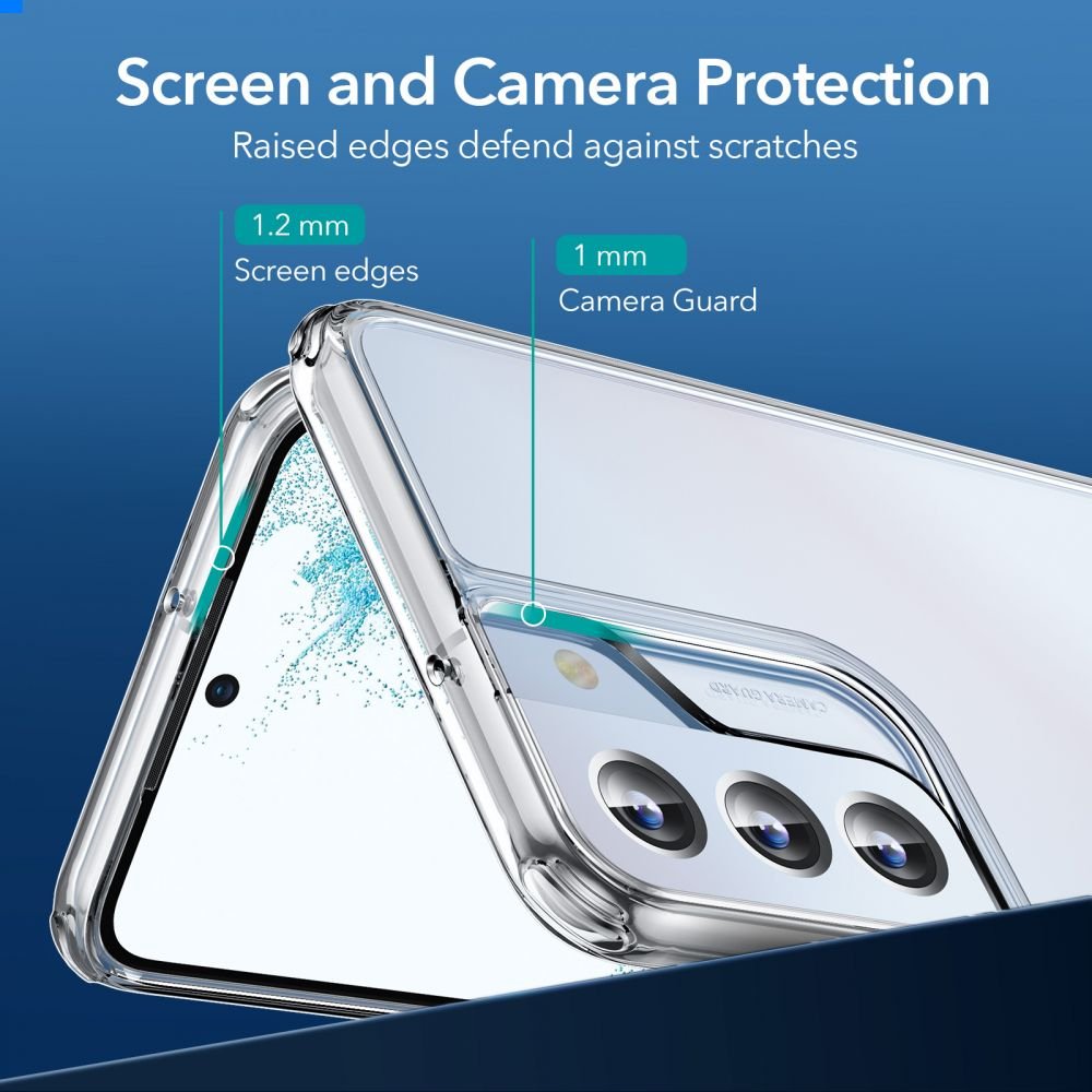 ESR Samsung Galaxy S22 Plus Air Shield Boost Θήκη Σιλικόνης με Stand - Διάφανη