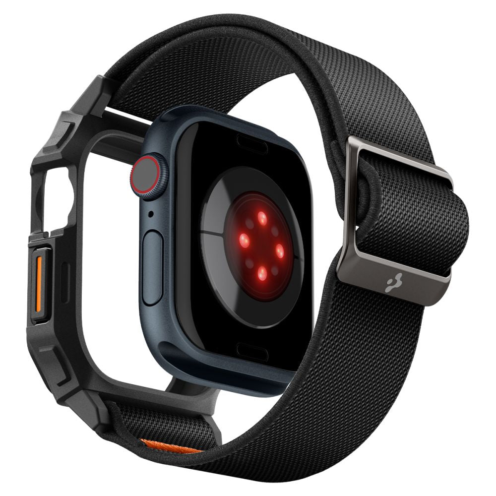 Spigen Λουράκι Apple Watch 10/11 - 46mm με Θήκη Προστασίας Lite Fit Pro - Matte Black