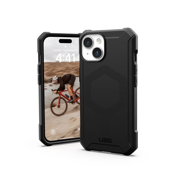UAG iPhone 15 Essential Armor MagSafe Θήκη Σιλικόνης TPU με MagSafe - Black