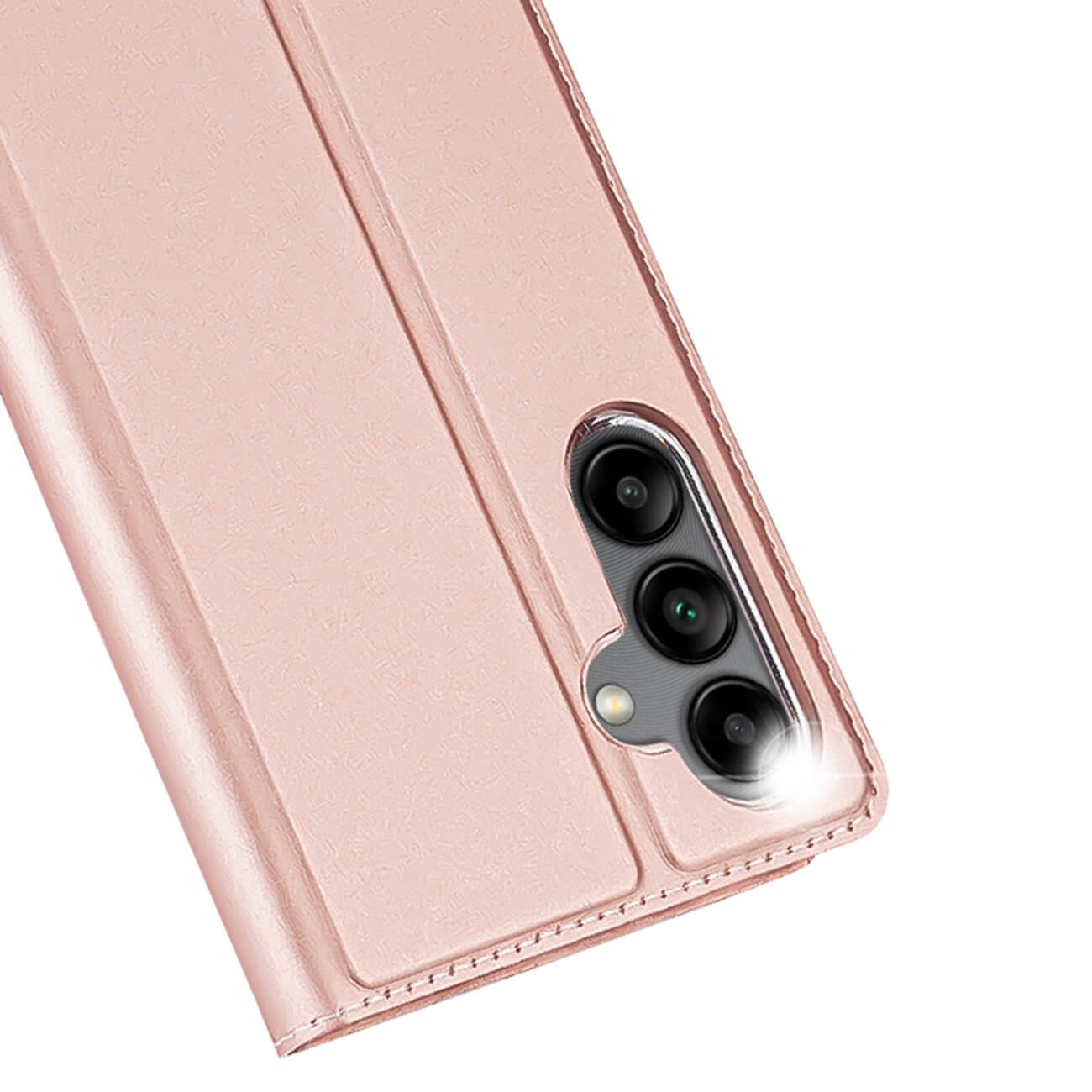 Dux Ducis Samsung Galaxy A34 5G Flip Stand Case Θήκη Βιβλίο - Pink