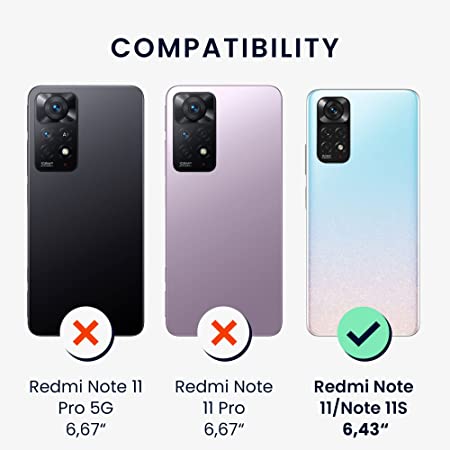 KW Xiaomi Redmi Note 11 / Redmi Note 11S Θήκη Σιλικόνης TPU - Mint Green Matte - 57368.50
