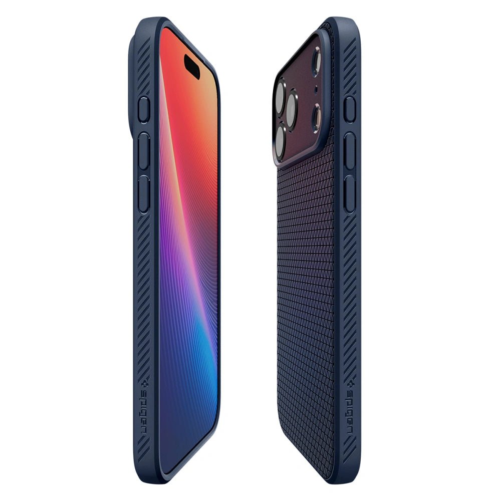 Spigen iPhone 17 Pro Max - Liquid Air - Θήκη Σιλικόνης - Navy Blue