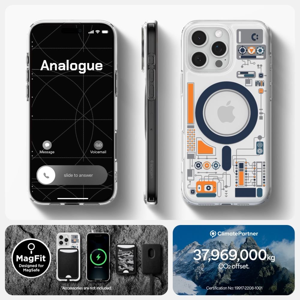 Spigen Cyrill iPhone 16 Pro Max Ultra Hybrid Mag Σκληρή Θήκη με Πλαίσιο Σιλικόνης με MagSafe - Analogue