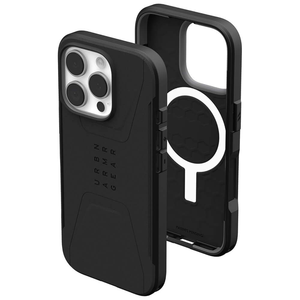 UAG iPhone 16 Pro Max Essential Armor MagSafe Θήκη Σιλικόνης TPU με MagSafe - Black