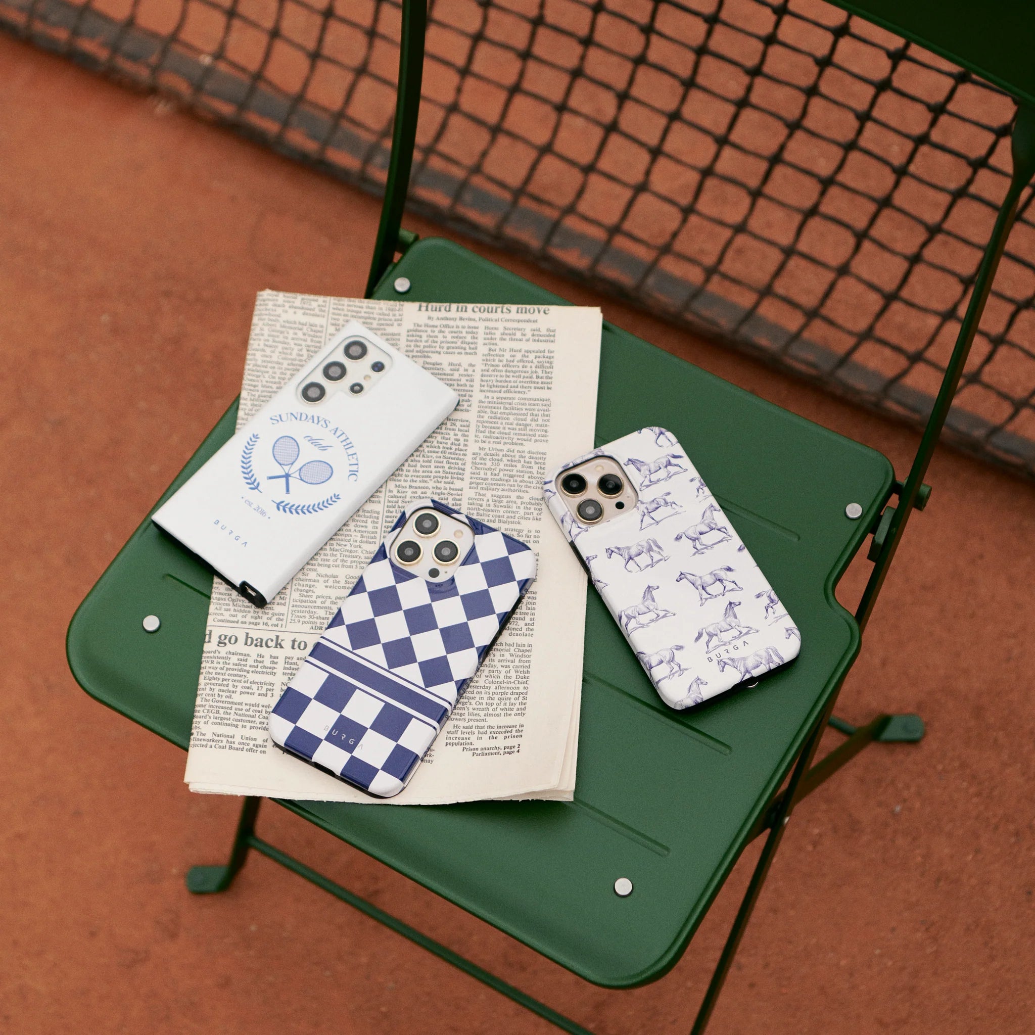 Burga Samsung Galaxy S24 Plus Fashion Tough Σκληρή Θήκη - Derby Race