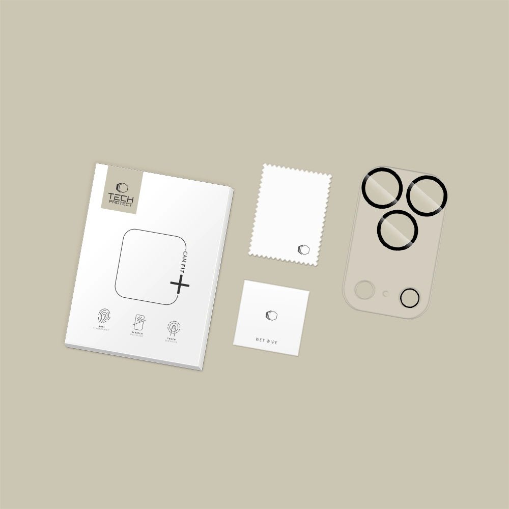 Tech - Protect iPhone 17 Pro Max Cam Fit+ Αντιχαρακτικό Γυαλί για την Κάμερα - Διάφανο